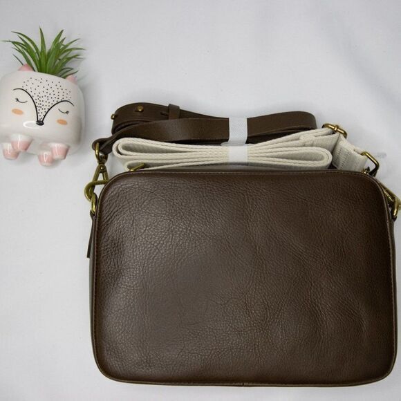 NEW Madewell Suede Inset Large‎ Transport Camera Bag - Picture 12 of 14